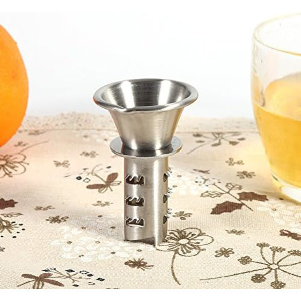Fruktpress i rostfritt stål, manuell citrussqueezer för citron, apelsin, lime, fruktpress, grönsaksberedare, handpressverktyg K