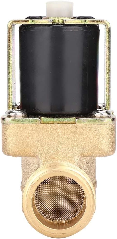 Magnetventil - DC12V G1/2\" Normalt åben messing elektrisk magnetventil Wa