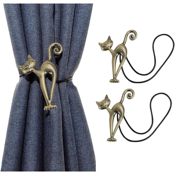 Creative Cat Magnetic Curtain Tiebacks Curtain Tiebacks Sæt med 2 Curtain Ho