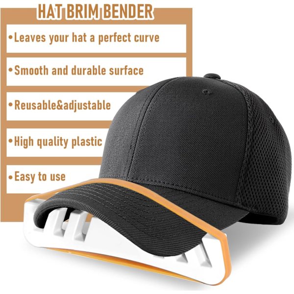 Hattbrem-bøyeverktøy, bøyeverktøy for hatt, bøyebånd for hatt, hattformer, hattbrem