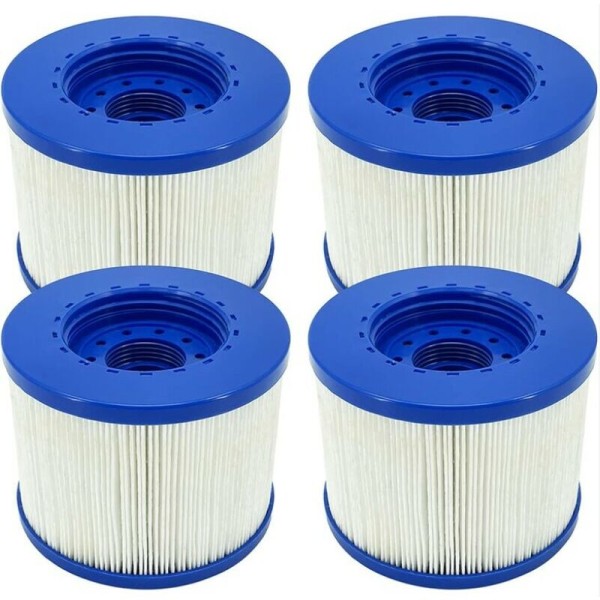 Uendelig skrue-i-spa-filter, oppblåsbar spa-skrue-i-filterpatron 60 mm