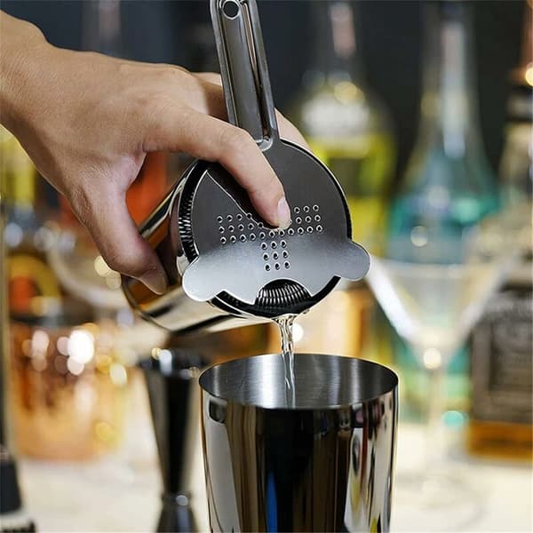 Cocktail sil i rostfritt stål för bartenders