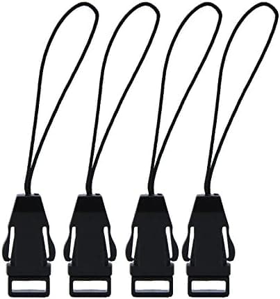 4 sæt Mini Loops 1mm System-stik Quick Neck Strap Adapter Quick Rele