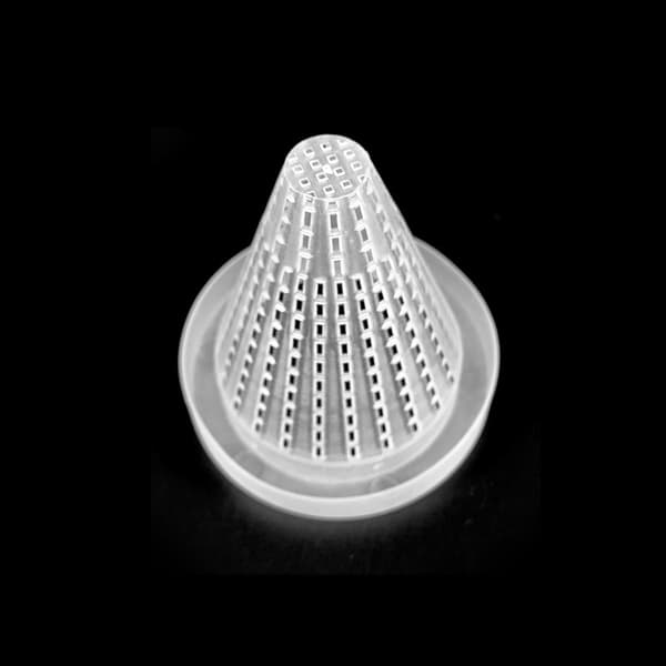 Akvarie 4-vejs kegle orm feeder 3 stk klar 7*6,7 cm
