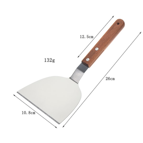 Spatula - length 26 cm - wooden handle