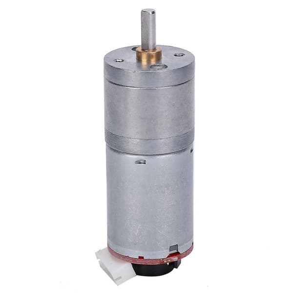 DC-girmotor med hastighetskoder 12V 300RPM børste kobber rustfritt stål GA25 370 reduksjonsgir