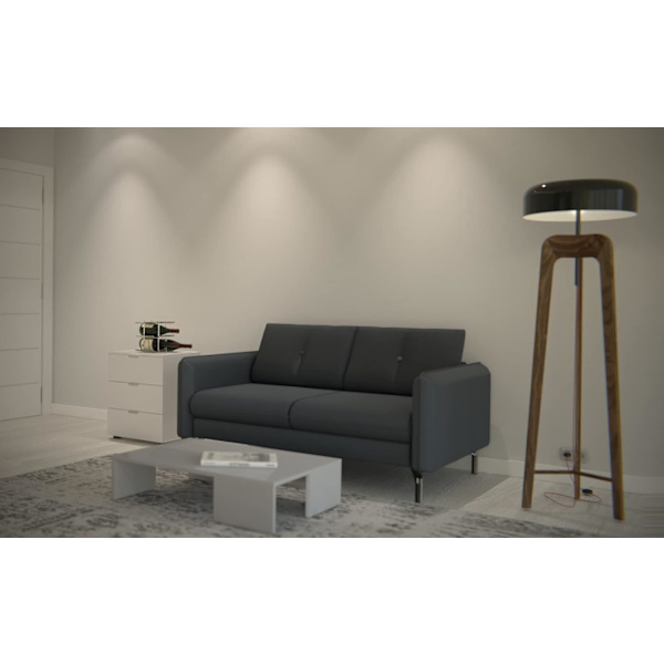 Vinställ för 9 flaskor i rostfritt stål, 3 våningar, modern design, silver