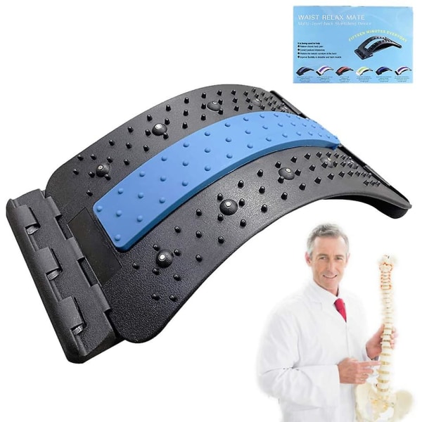 Back Stretcher Device - Magic Lumbar Support Device, Back Cracker Device Bl