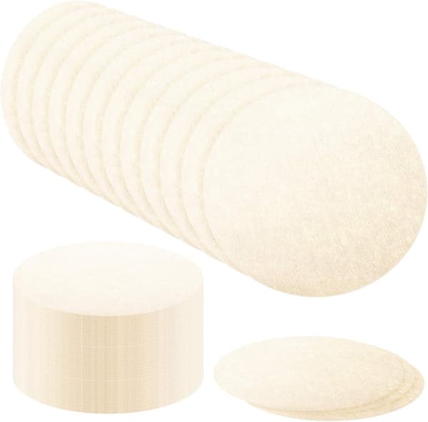 Ersättningspappersfilter Papper Kaffeefilter Runda Kaffebryggarefilter Co