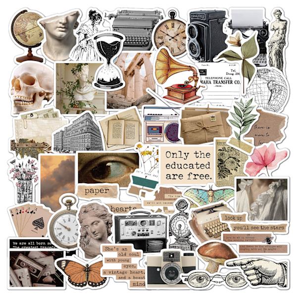 Stickers Multicolor 50-pak