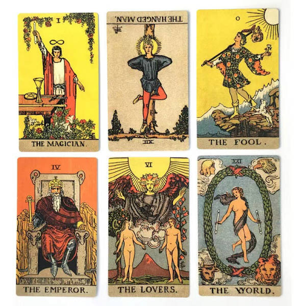 Ramfria Rider Waite Tarot-kort