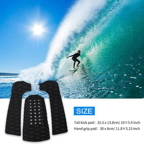 Surfbräda Surfing Surfbräda Anti-Slip Traction Pad Tailpad Deck Grip