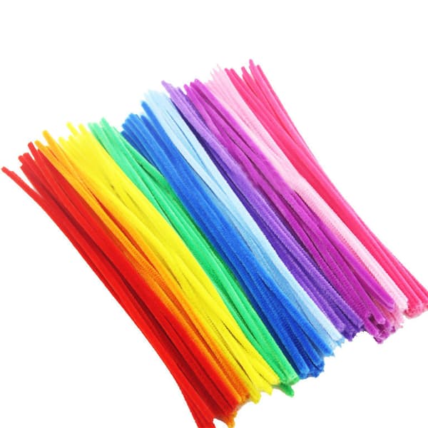 Håndverkssett - Pipe cleaner, 100 stk