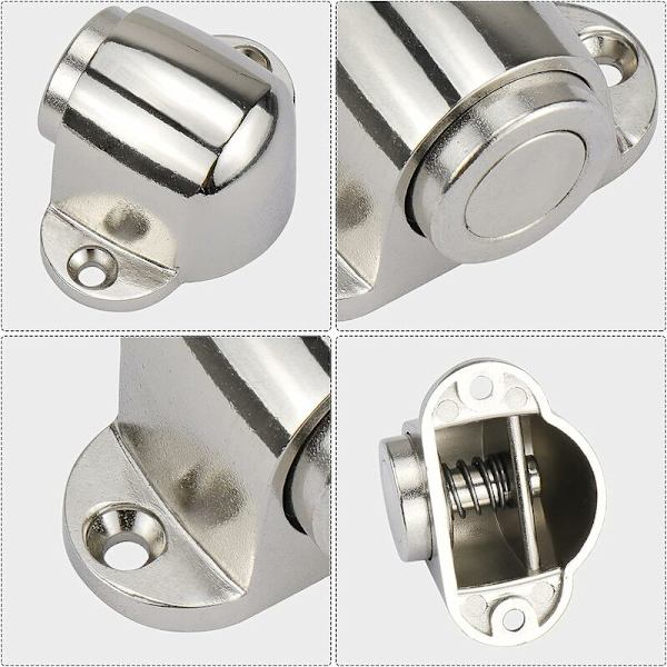 Magnetisk dørstopper - kompakt rustfrit stål metal magnet dørstopper