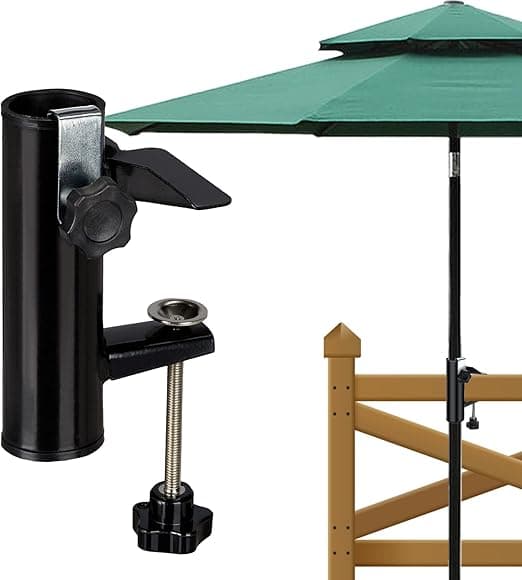Parasolholder til altan, parasolholder til gelænder