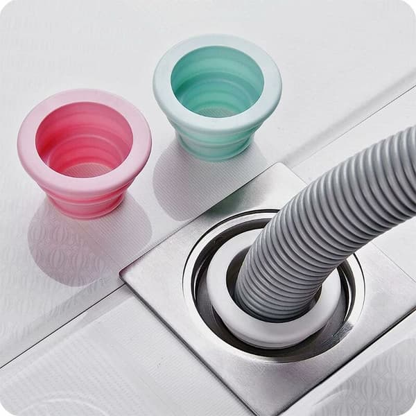 Avloppsrörstätningsplugg, 5 st deodoranttätningsring, universell avloppstätningsplugg, avloppsrörstätningsplugg (3,8 - 4,8 cm)