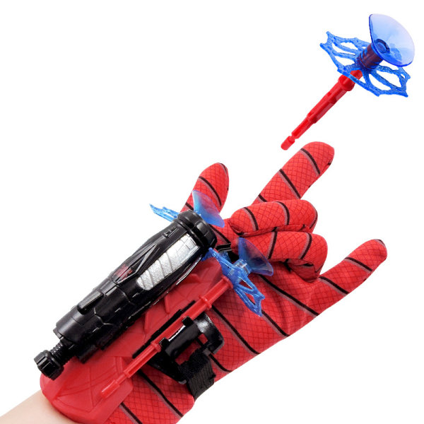 Nyaste heta Spider Man Silk Launcher, Spider Man Launcher leksak kompatibel med barn, spindel Cosplay Super Hero