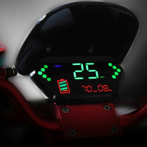 36v72v Vanntett LED-skjermpanel Elektrisk sykkel Scooter Controller Kit