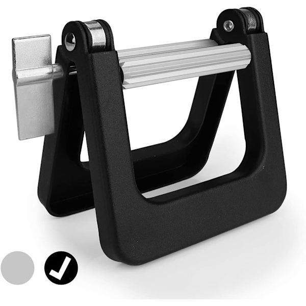 Tandkrämspress, metalltandkrämspress för konstnärer, frisörer (svart)