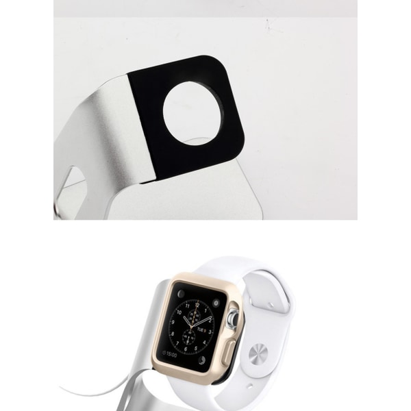 Apple Watch opladningsstativ, erstatningsstativ i aluminium til opladningsdockstation