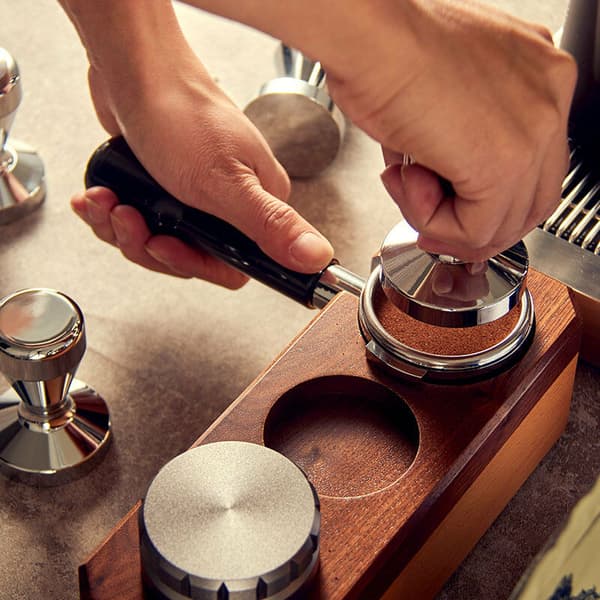 Rustfrit kaffemåler 51*85mm, kaffepresser, espressokaffetamper