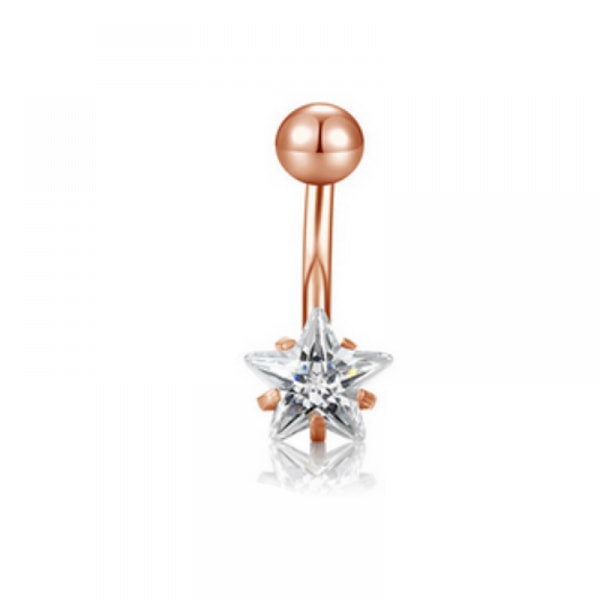 Magenring 14 stk rustfritt stål elegant stil dinglende for fest ferie bursdag