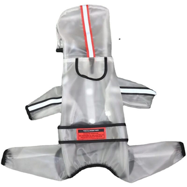 Hundekappe Poncho, Hunderegenmantel mit Kapuze, Hunderegenmantel mit Kapuze