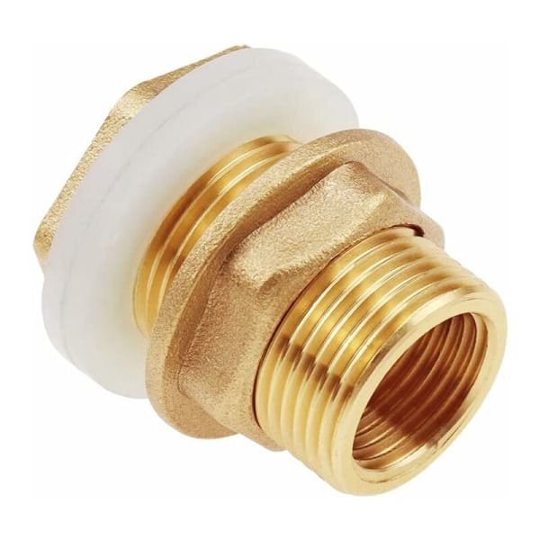 2 st Dn20 3/4 mässing vatten tank vatten slang koppling adapter kran regn B