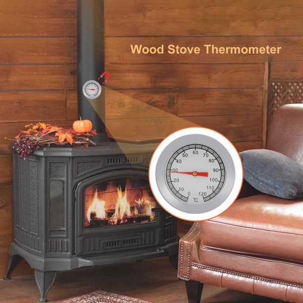 Termometer, 1 st BBQ Pizza Grill Termometer Temperaturmätare 120℃ kompatibel Grillmatlagning