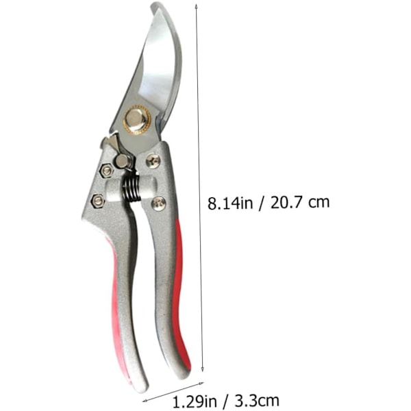 1 st beskärningssax Grenbeskärning Trimmer Arbetsbesparande Beskärningssax Skärverktyg Rostfritt Stålsax Rostfria Saxar