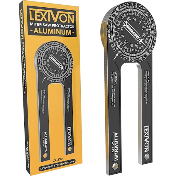 Aluminium Gehrungsvinkel | 7 tommer (17,8 cm) rustfrit stål, præcisionslaser