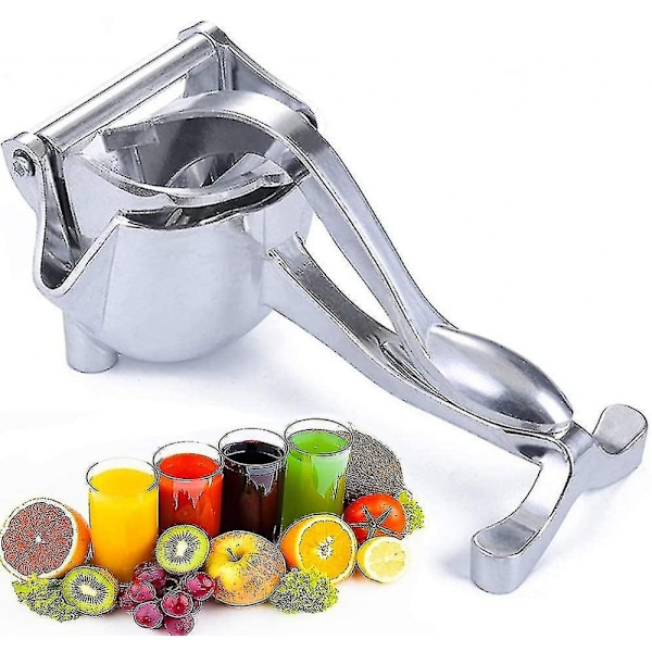 Citronpresser, ny rustfri stål manuel frugtpresser Heavy Duty Alloy Citron