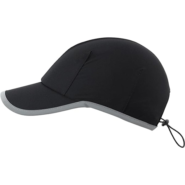 Lättviktsreflekterande sportmössa stretch fit prestanda löpkeps