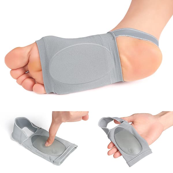 Fotvalvsstöd, professionell metatarsal kompression, fotvalvsstöd