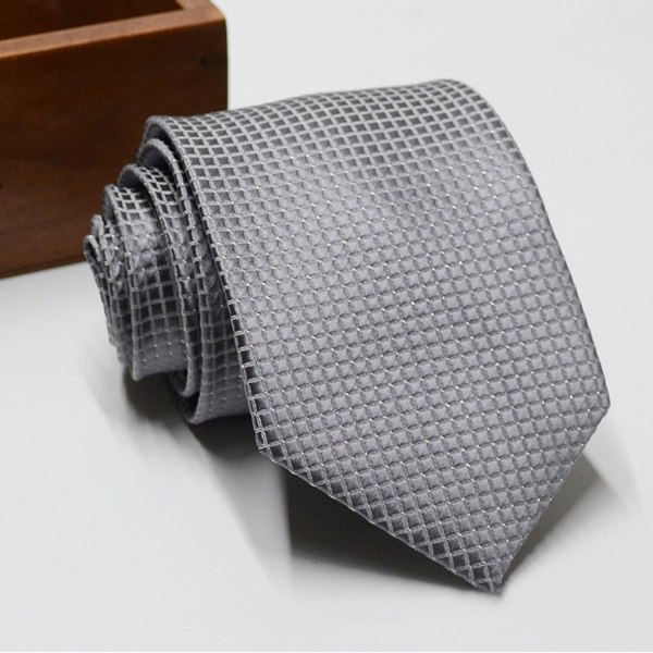 All Match Neck Tie Solid Color Comfortable Universal Men Tie