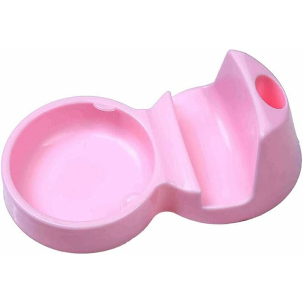 1 st kök multifunktionell grytlockram, grytspadehållare, hem tandborsthållare（rosa）