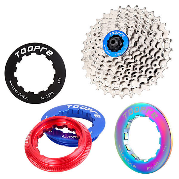 Vauhtipyörä, Ultralight Ring Cover, Cassette Lock Cover Pyöräketjun Suoja Lukkorengas L