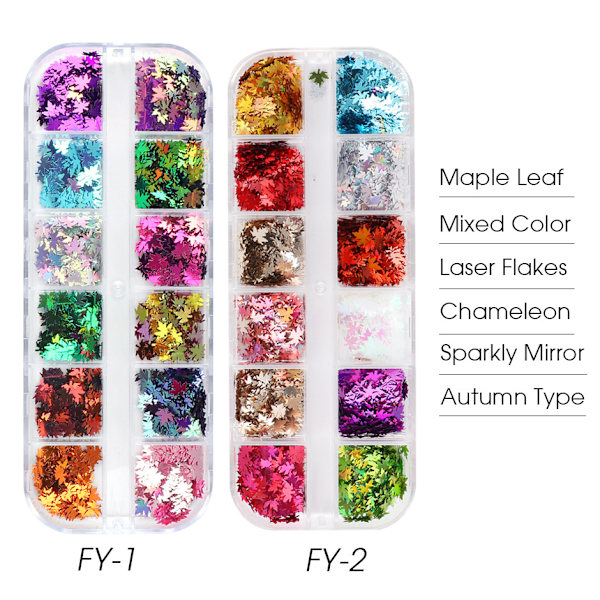 Jul Nail Art Glitter Nagelsekviner Naglar Design Glitter Jul Nail Art