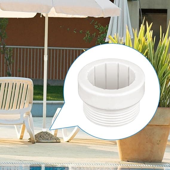 4 stk. poolparaply stabilisatoradapter, gevind poolparaply ærme