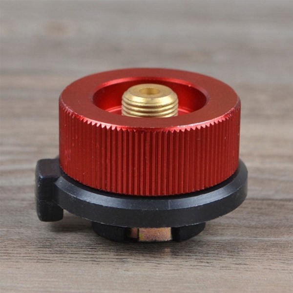 Gassadapter Camping Gasskomfyr Gassadapter Sylinderflaske Gassadapter Gassovn Split Brenner Adapter Connector for Fotturer og Camping