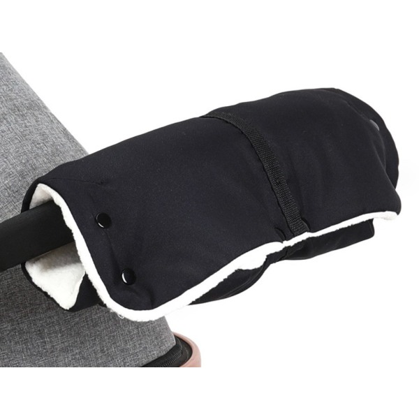 1st Handskar Barnvagn Handvärmare Handmuff Fleecehandskar Krokar för Ba