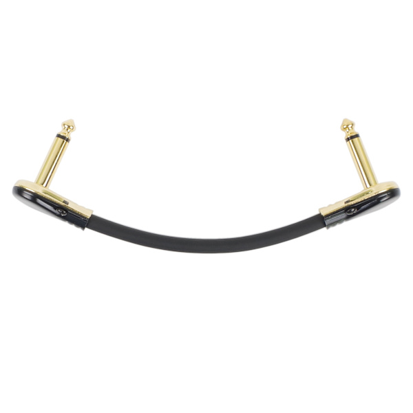 Donner 6 tum gitarr patchkabel gitarr effektpedal kablar guld 6 pack PVC