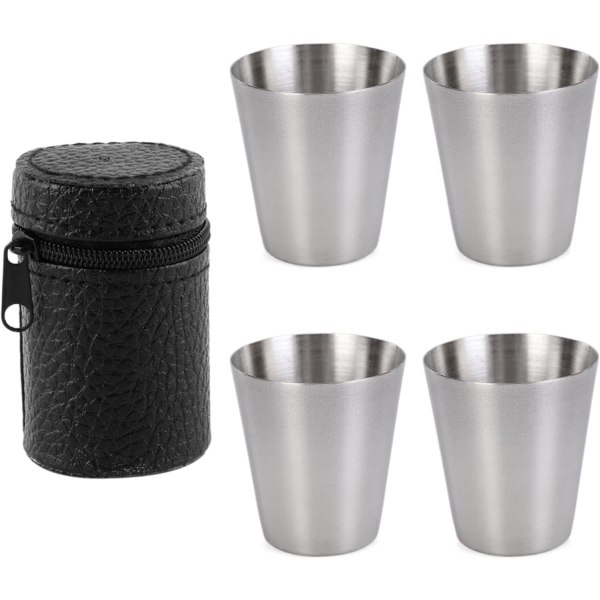 Wine Glasses Wine Glasses Set Hip Bottle Stainless Steel Stackable Cup Port