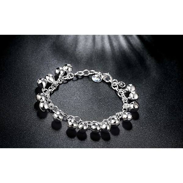 Säädettävä kelloketju rannekoru/nilkkakoru naisille tytöille lahja helinäkellot helmi rannekoru Lady Jewelry