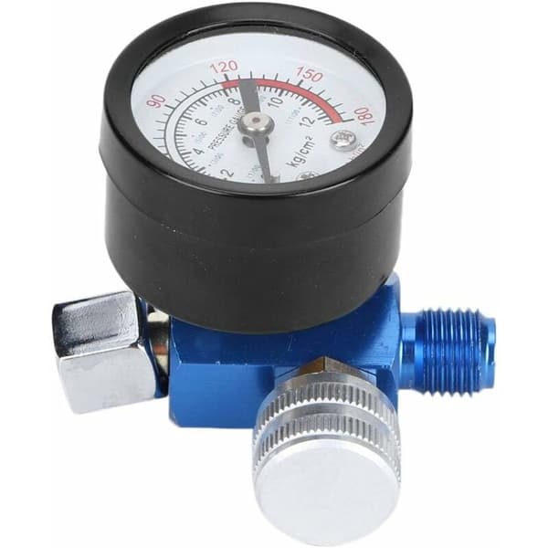1/4” Lufttryksregulator, Lufttryksregulator til sprøjtepistol, Malingspistol, Trykregulatorventil, Trykregulatorventil, Adgang