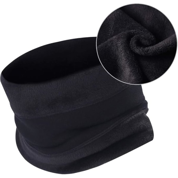 Vinter Tubular Neck Gaiter Multi-Purpose Unisex Thermal Fleece Lining Elast