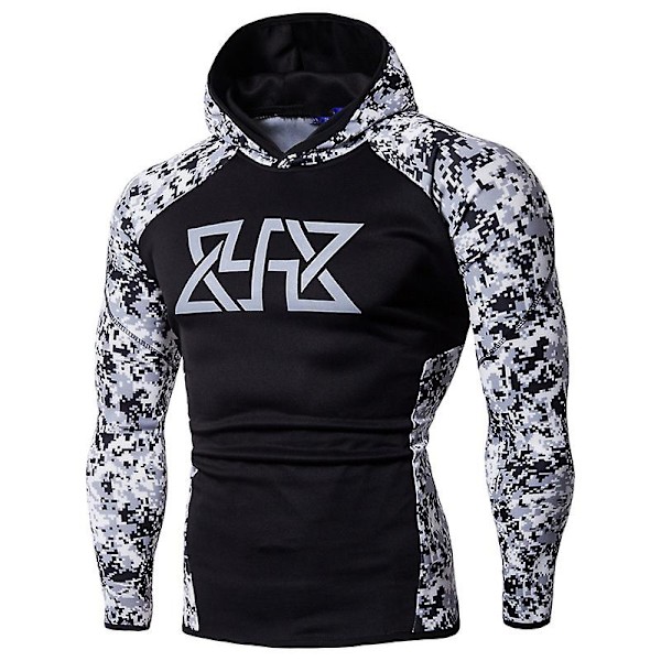 Sports Running Fitness Camouflage Print Herrehette, 2XL