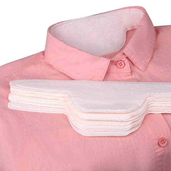 20-pack engångskrageskydd Självhäftande skjorta Sweat Pads för Shir