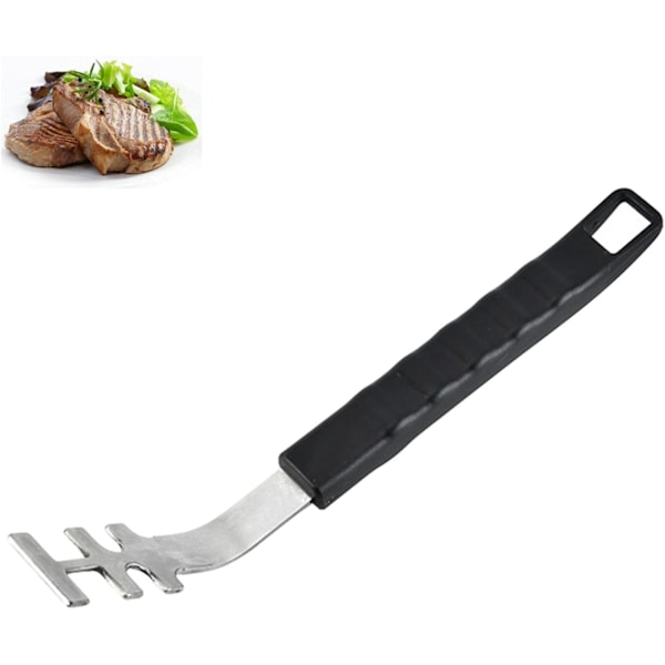 Grillristløfter, Rustfritt Stål Hode, Culinary Modular for Enkel Løfting av Varme og Skitne Grill, 27,5 cm, for Alle Grill med Culinary Modular
