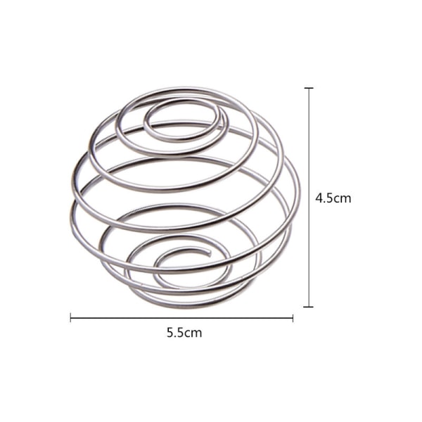 4 stykker rustfri mixer kugle, stål protein mixer, til blanding af protein, blandet